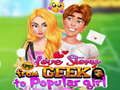 Spel Liefdesverhaal: Van Geek Tot Populaire Meisje online