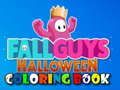 Spel Fall Guys Halloween Kleurboek online