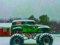 Spel Winter Monster Truck Puzzels online