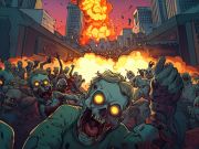 Spel Zombie Siege. io online