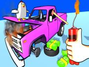 Spel Sla de auto in stukken! online