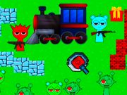 Spel Sprunki dode rails online