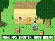 Spel Mine FPS Shooter: Noob Arena online