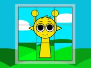 Spel Sprunki puzzels en zingen online