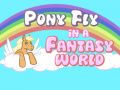 Spel Pony vliegt in een fantasiewereld online