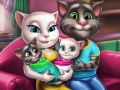 Spel Familiedag van de Angela-tweelingen online Spel Familiedag van de Angela-tweelingen online