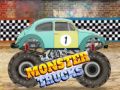 Spel Racen met Monster Trucks online Spel Racen met Monster Trucks online