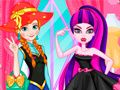 Spel Prinses vs Monster Meisje online