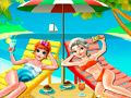 Spel Elsa en Anna Strand Selfie online
