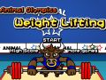 Spel Dieren Olympische Spelen: Gewichtheffen online Spel Dieren Olympische Spelen: Gewichtheffen online