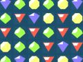 Spel Vlakke Edelstenen: match 3 online