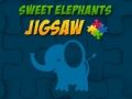 Spel Zoete Olifanten Puzzel online
