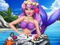 Spel Make-upstijl van de prinseszeemeermin online Spel Make-upstijl van de prinseszeemeermin online