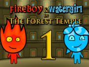 Spel Fireboy en Watergirl 1: De Bossentempel online