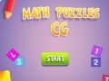 Spel Wiskunde Puzzels CG online