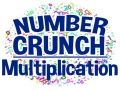 Spel Getal Crunch Vermenigvuldiging online