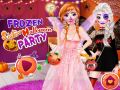 Spel Halloweenfeest van de Bevroren Zusters online