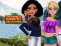 Spel Jasmine en Rapunzel op Kampeertocht online Spel Jasmine en Rapunzel op Kampeertocht online