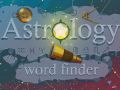 Spel Astrologie Woordenzoeker online