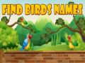 Spel Vind de namen van vogels online