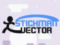 Spel Stickman Vector online