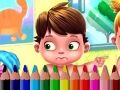 Spel Terug naar School: Baby Kleurenboek online