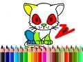 Spel Terug naar school: Kat Kleuren online