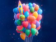 Spel Samenvoegen 3D- Match 3 ballonnen online