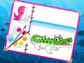Spel Kleurboek voor Zeecreaturen online