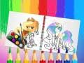 Spel Zoet Pony Kleurboek online