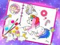 Spel Fantastisch Schattig Eenhoorn Kleurboek online