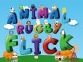 Spel Dieren Rugby Flick online Spel Dieren Rugby Flick online