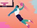 Spel Basketbalheld Puzzel online