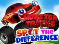 Spel Monster Trucks Zoek de Verschillen online