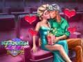Spel IJskoningin: Flirten in de Bioscoop online Spel IJskoningin: Flirten in de Bioscoop online