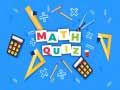 Spel Wiskunde Quiz Spel online