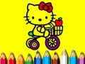 Spel Terug naar school: Zoete Kitty Kleurboek online