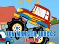 Spel Leuke Monster Truck Puzzel online