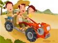 Spel Cartoon Tractor Puzzel online