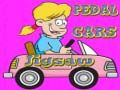 Spel Puzzel van pedalenauto's online