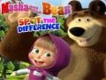 Spel Masha en de Beer: Spot de versch differences online