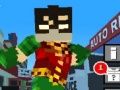 Spel Teen Titans Go: Minecraft Tiener Runner 3D online Spel Teen Titans Go: Minecraft Tiener Runner 3D online