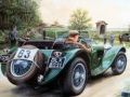 Spel Schilderij Vintage Auto's Puzzel online