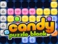 Spel Candy Puzzle Blok online
