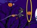 Spel Vliegende heks Halloween online Spel Vliegende heks Halloween online