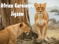 Spel Afrika Vleeseter Puzzel online