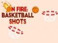 Spel In vlammen: basketshots online