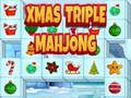Spel Kerst Drievoud Mahjong online