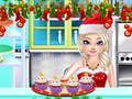 Spel Zuster Prinses Kerst Cupcake Maker online
