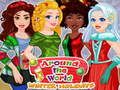 Spel Rond de wereld: Wintervakanties online